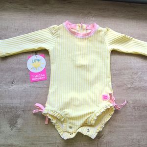 Ruffle Butts baby swimsuit